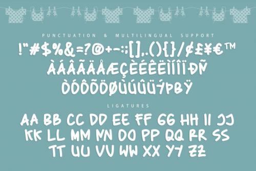 Baby Marker Display Font 5