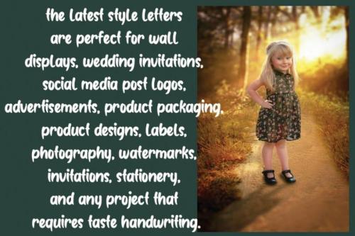 Baby Sunday Display Font 3