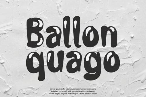 Ballon Quago Display Font