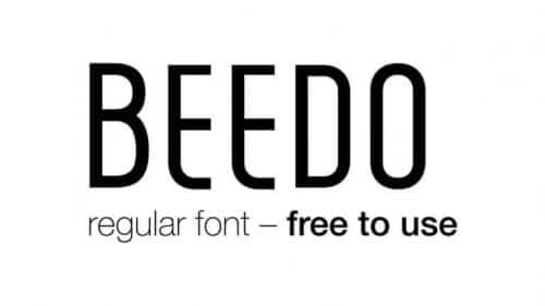 Beedo Display Font 1