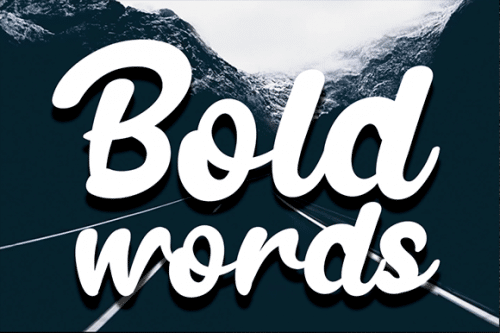 Bollando Bold Script Font 3