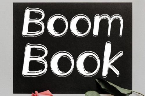 Boom Book Display Font 1