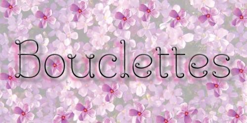 Bouclettes Decorative Funny Serifs Font for Spring 1