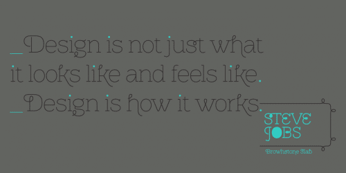 Brownstone Slab Font 2