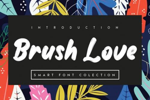 Brush Love Brush Font 1