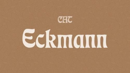 CAT Eckmann Display Font