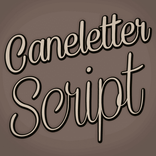 Caneletter Script Font