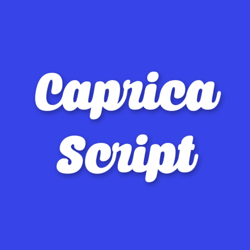 Caprica Script Font 3 (1)