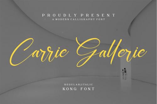 Carrie Gallerie Font 1