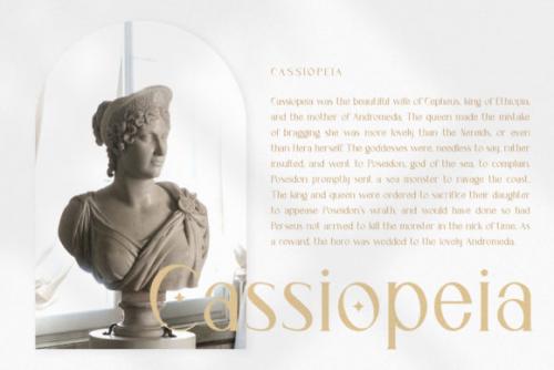 Cassiopeia Serif Font 11
