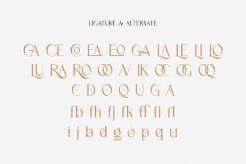 Cassiopeia Serif Font 12