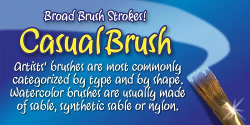 Casual Brush Font 2