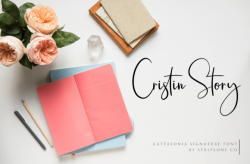 Cattalonia Signature Font 7