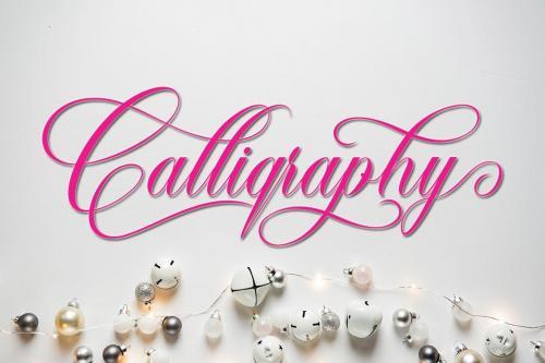 Chandiluna Calligraphy Font 4