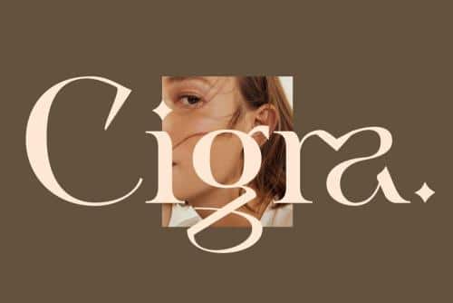 Cigra Serif Font 17
