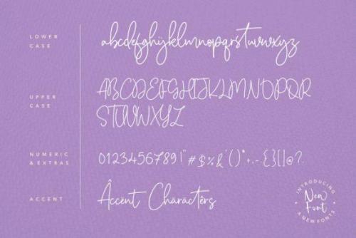 Citruslime Handwritten Font 6
