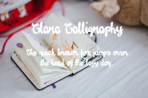 Clara Calligraphy Font 1
