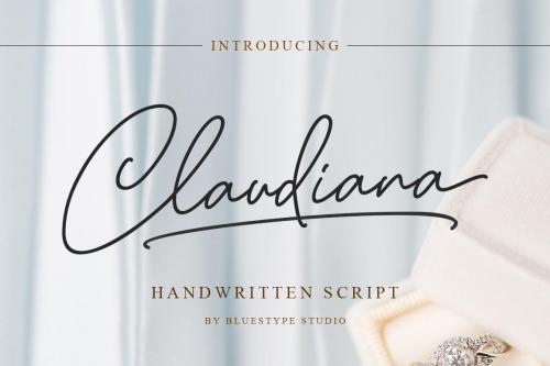 Claudiana Handwritten Font 1