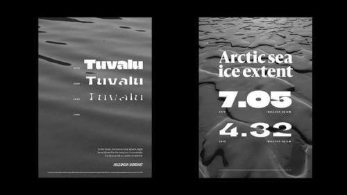 Climate Crisis Display Font 3
