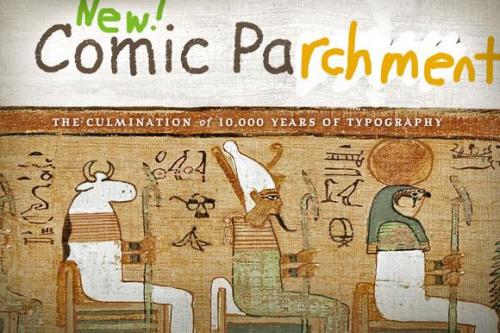 Comic “Parchment” Font