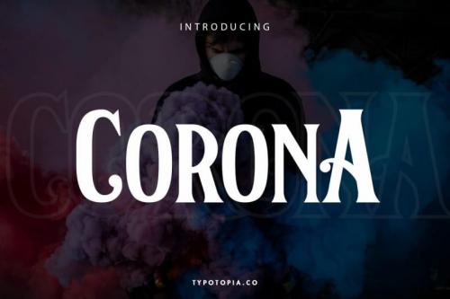 Corona Serif Font