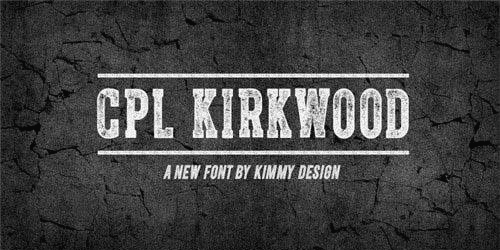 Cpl-Kirkwood-Font