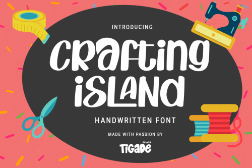 Crafting Island Font 1