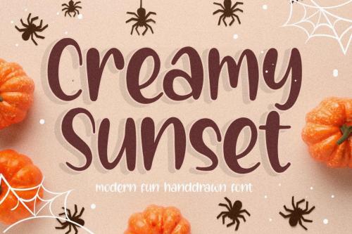 Creamy Sunset Font 1