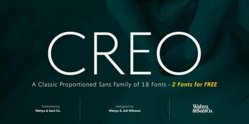 Creo Sans Font Family 1