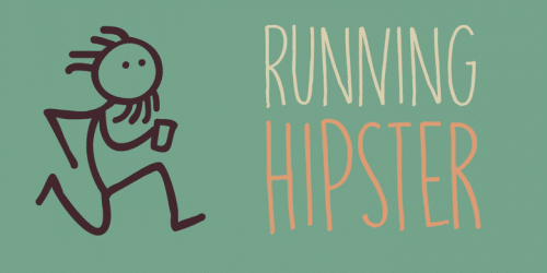 DK Running Hipster Font 1