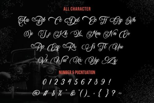 Daisuky Fancy Calligraphy Font 13