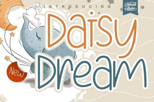 Daisy Dream Script Font 1