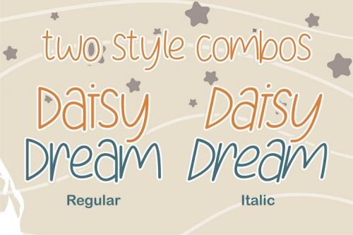 Daisy Dream Script Font 12