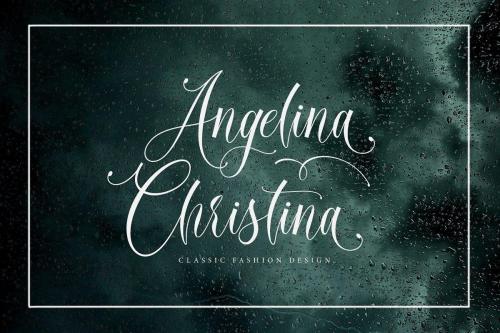 Daniella Calligraphy Font 12