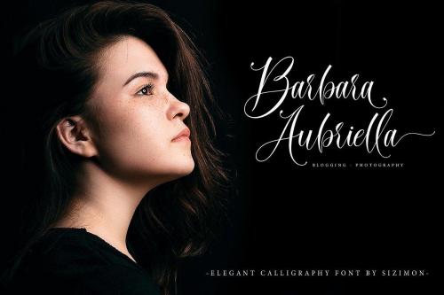 Daniella Calligraphy Font 4