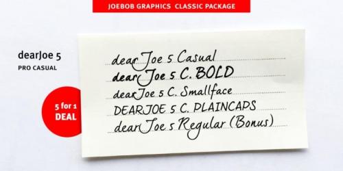 DearJoe 5 Casual Font Family 1