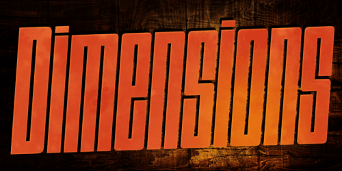 Dimensions Font 1