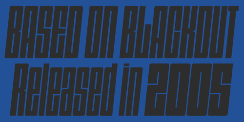 Dimensions Font 7