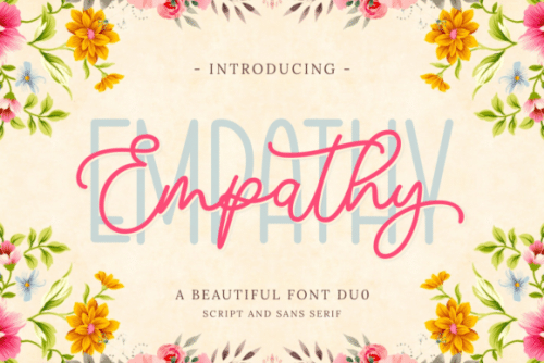 Empathy Handwritten Font 1
