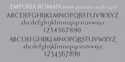 Emporia Roman Font 2