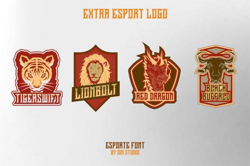 Esporte Display Font 7