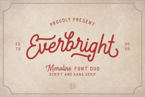 Everbright Display Font 1