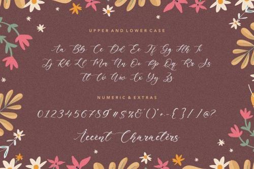 Exotic Necklace Handdrawn Font 6
