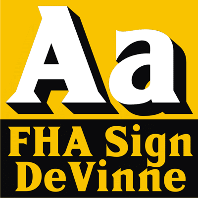FHA Sign Devinne Font Family  1