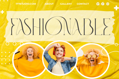 Fashionable Font 1
