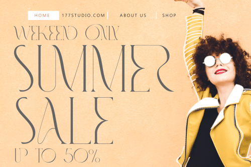 Fashionable Font 4