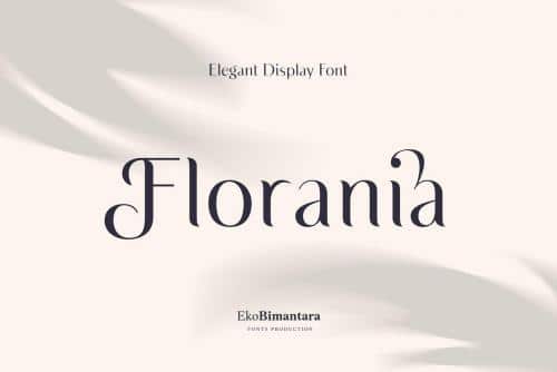Florania Sans Serif Font 1