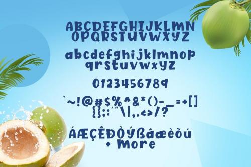Fresh Coconut Font 6