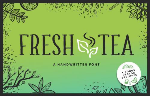 Fresh Tea - A Fancy Handwritten Font 1