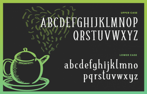 Fresh Tea - A Fancy Handwritten Font 4